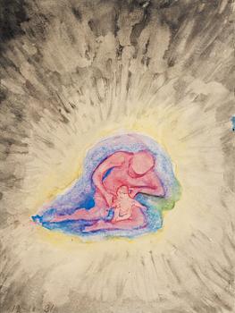 84. Hilma af Klint, Mother and child.