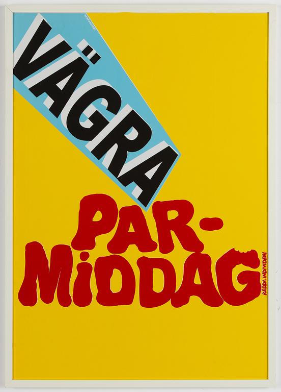 Lisa Jonasson, "Vägra parmiddag - Rädda individen".