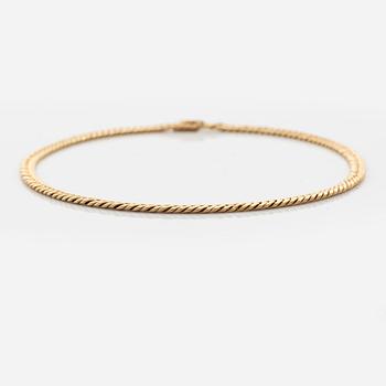 Collier 18k guld.