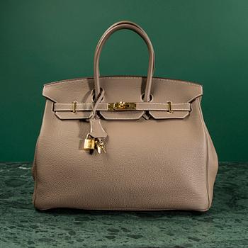 A "Birkin 35" bag by Hermès, 2016.