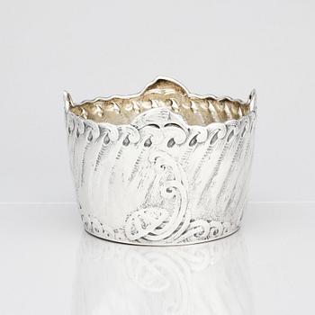 Anna Möcklin, an Art Nouveau silver flower pot, Firma K. Anderson, Stockholm 1911. Possibly designed by Ferdinand Boberg.