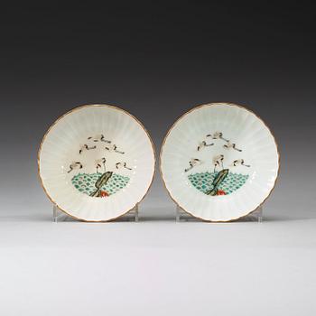 A pair of bowls, early 20th century with Daoguang seal mark in red.