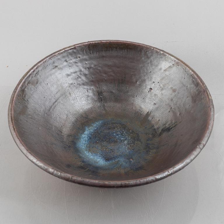Rolf Palm, a stoneware bowl, Mölle 1963.