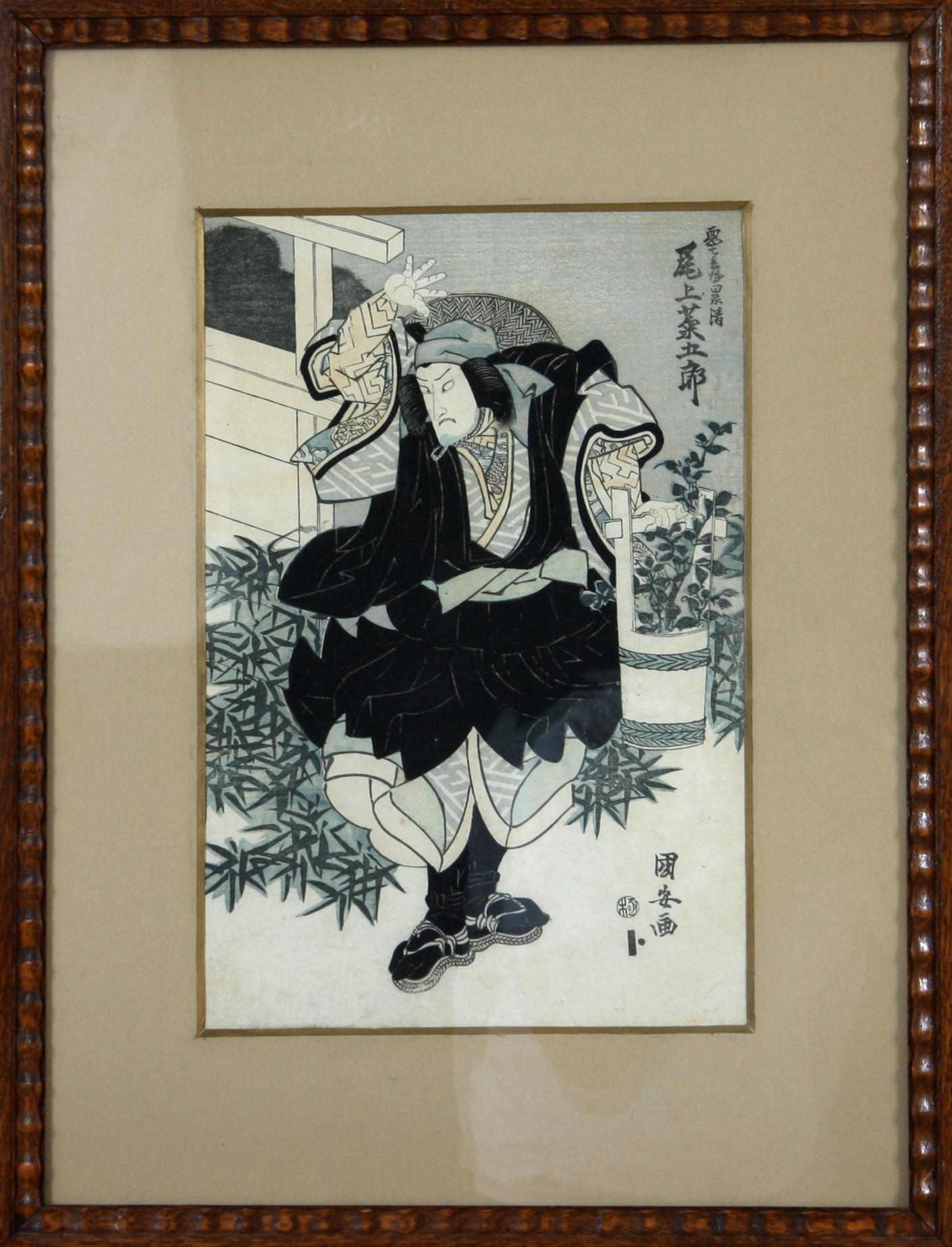 GRAFISKA BLAD, 3 st, Japan, 1800/1900-tal.