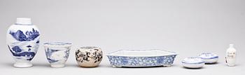 PARTI PORSLIN, 7 delar, bl a Ming, Kina.