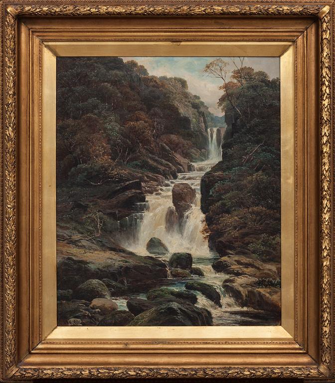 CLARENCE ROE, olja på duk, signerad.