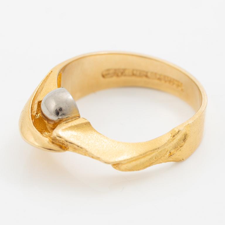 Lapponia, ring 18K gold, Finland 1980.
