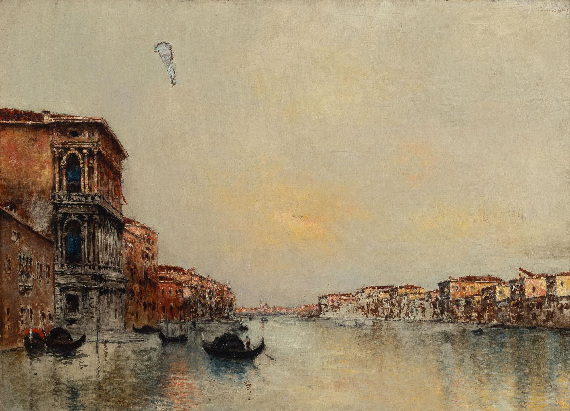 Okänd kostnär, 1800-tal, Canal Grande, Venedig.