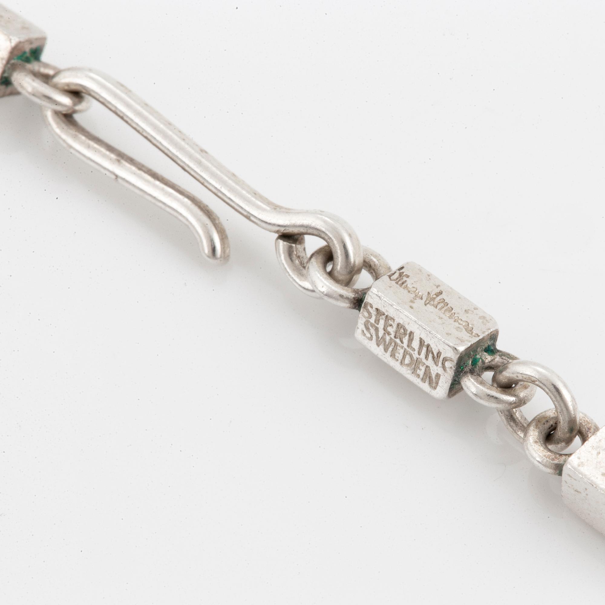 WIWEN NILSSON, halsband, silver.