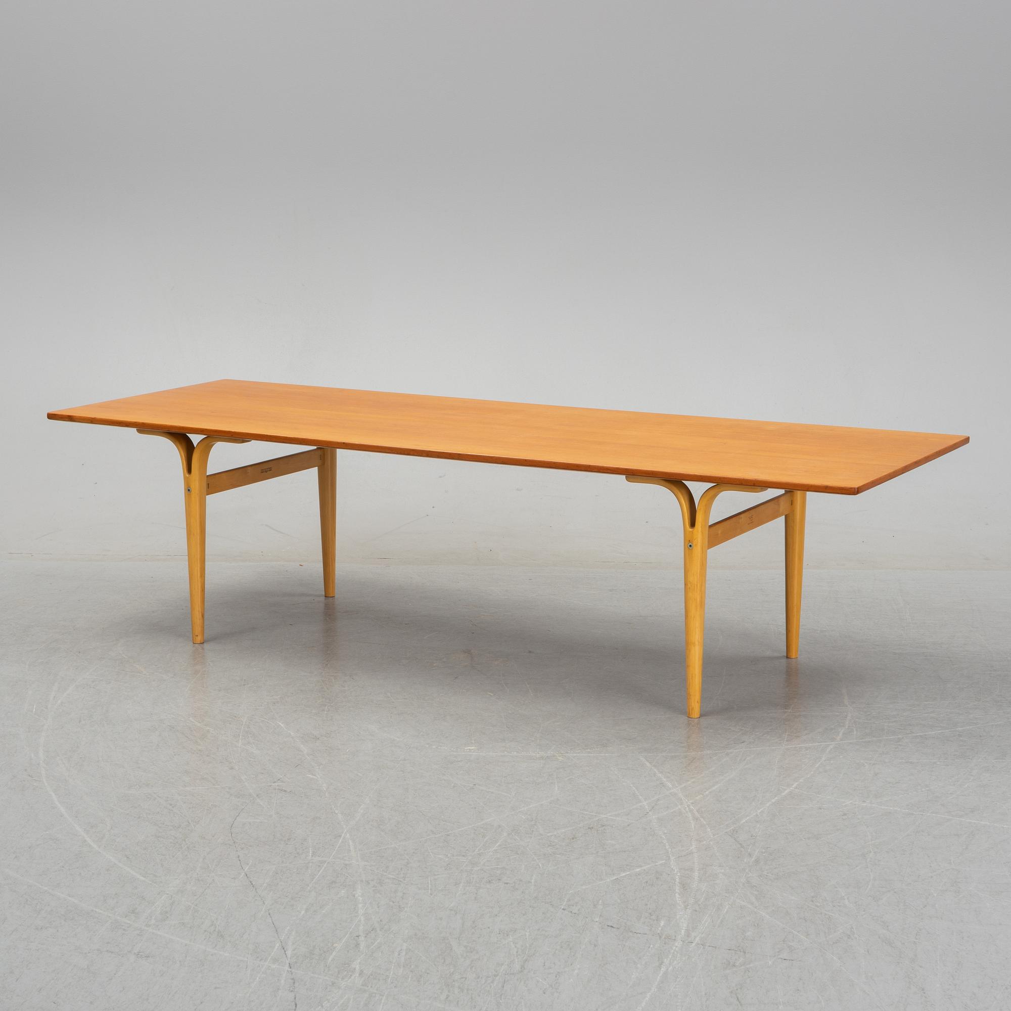 Bruno Mathsson, soffbord, Firma Karl Mathsson, Värnamo, 1960-tal.