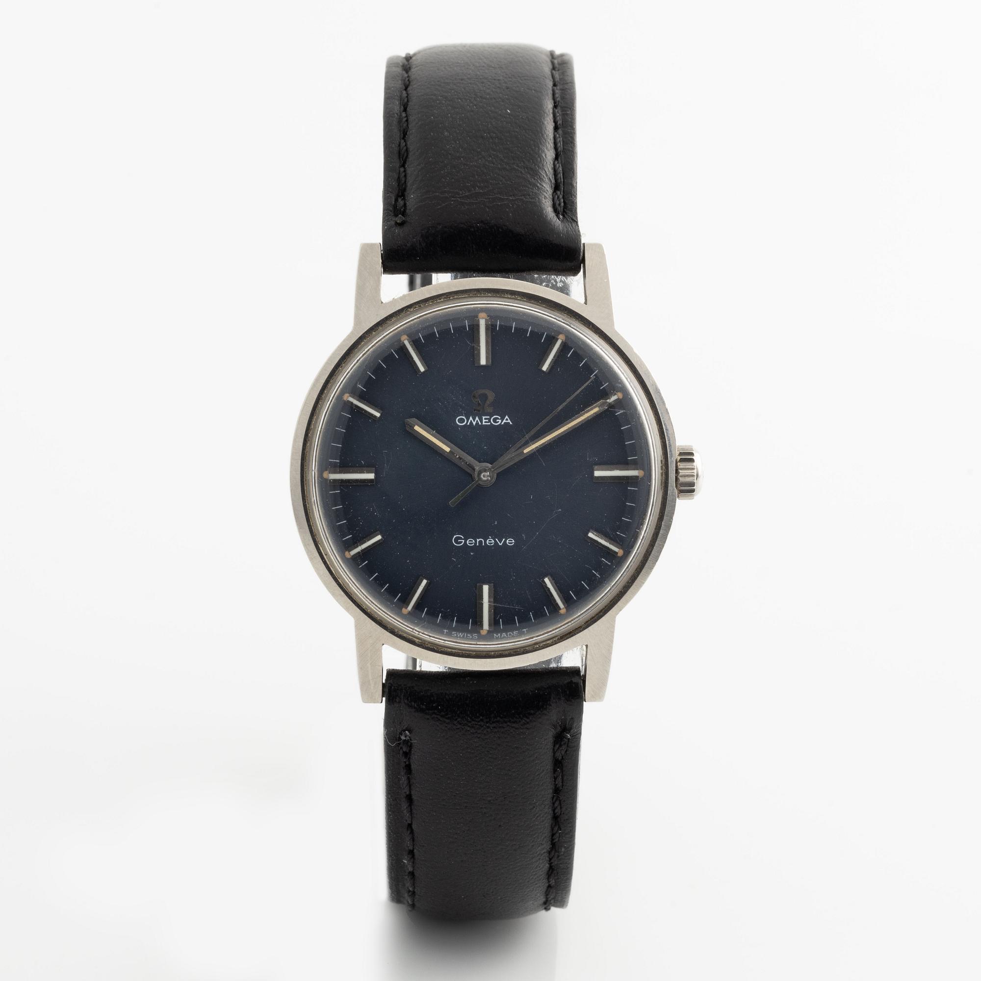 Omega, Genève, wristwatch, 35 mm.