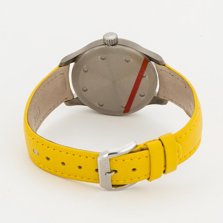 IWC, Mark XII Saab, "Mellow Yellow", armbandsur, 36 mm.