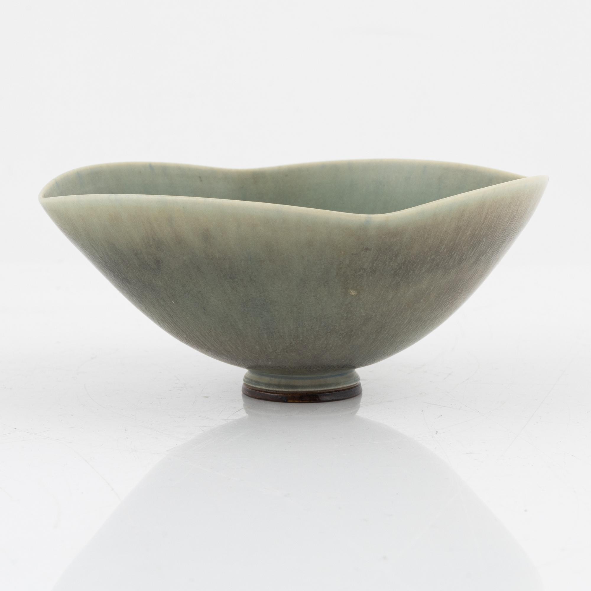 Berndt Friberg, a stoneware bowl, Gustavsbergs studio, 1971.