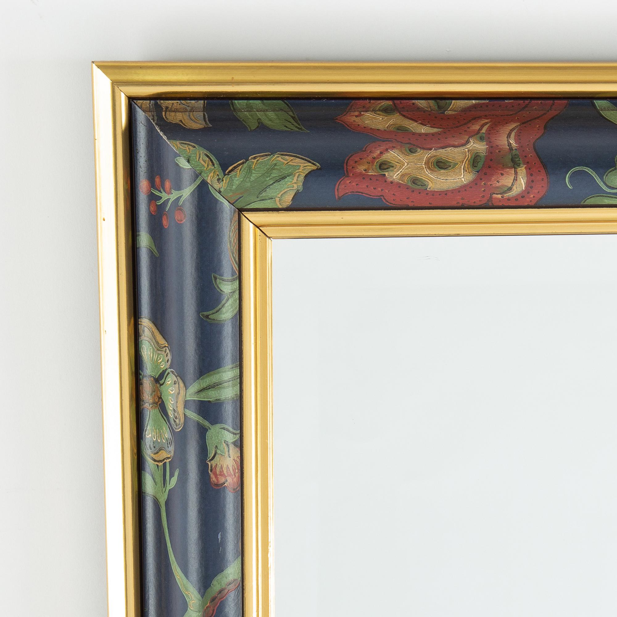 A 1970´s/80´s mirror from G&C Billeder A/S, Denmark.