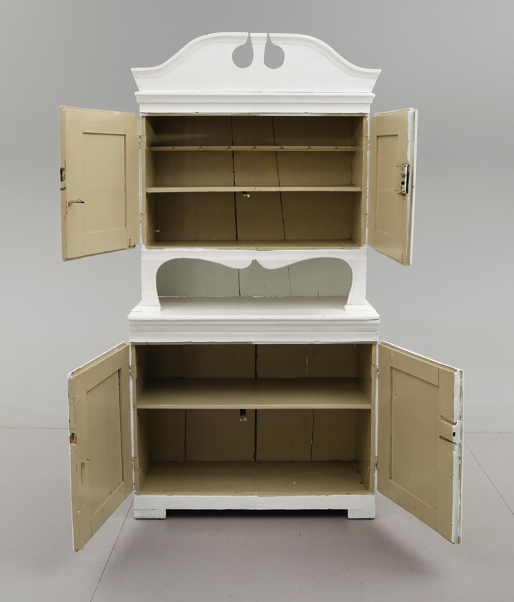 SKÅP, allmoge, 1800-talets första hälft.