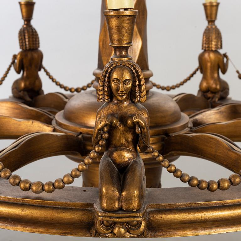 TAKLAMPA, 1900-talets mitt.