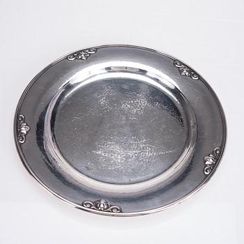 FAT, sterlingsilver, Georg Jensen, stämplad RJ, Danmark. Vikt 699 g.