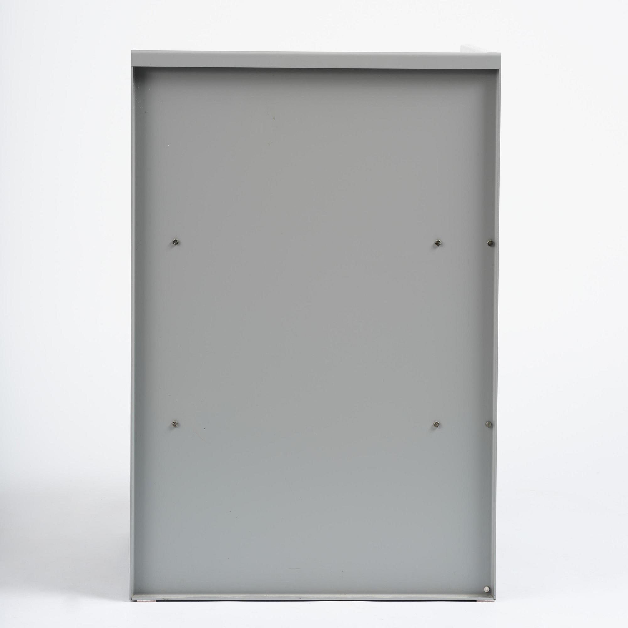 Donald Judd, a "Corner Chair No 15", Lehni, Switzerland, 1989.