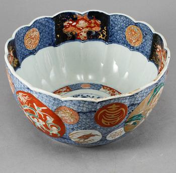 SKÅL, porslin, Imari, Japan, 1800-tal.