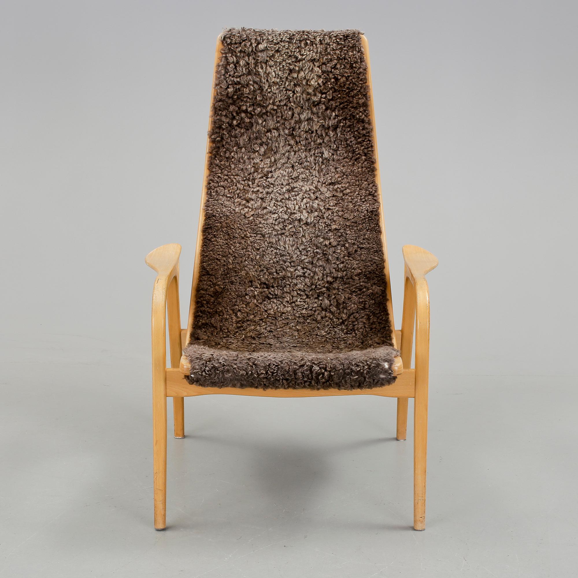 FÅTÖLJ, "Lamino", Yngve Ekström, Swedese, sent 1900-tal.