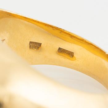 Bulgari, 18K gold ring.
