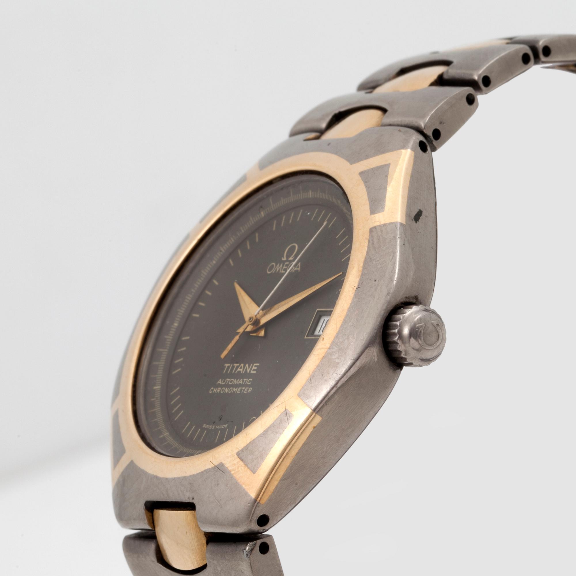 Omega titane automatic chronometer 120m on sale