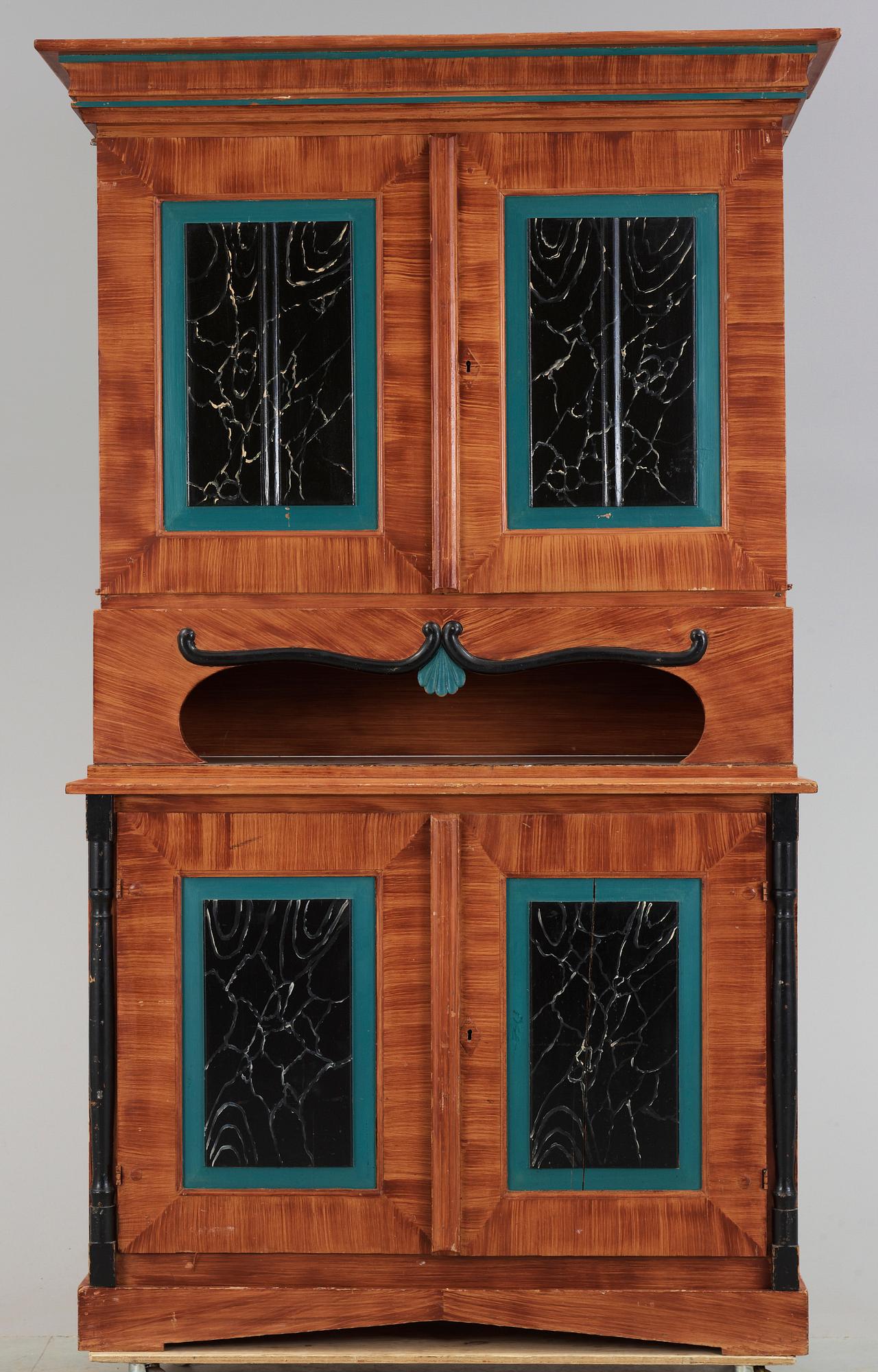 SKÅP, allmoge, 1800-tal.