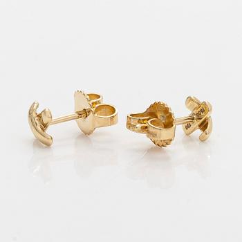 Tiffany & Co, örhängen, "Cross Stitch", 18K guld.