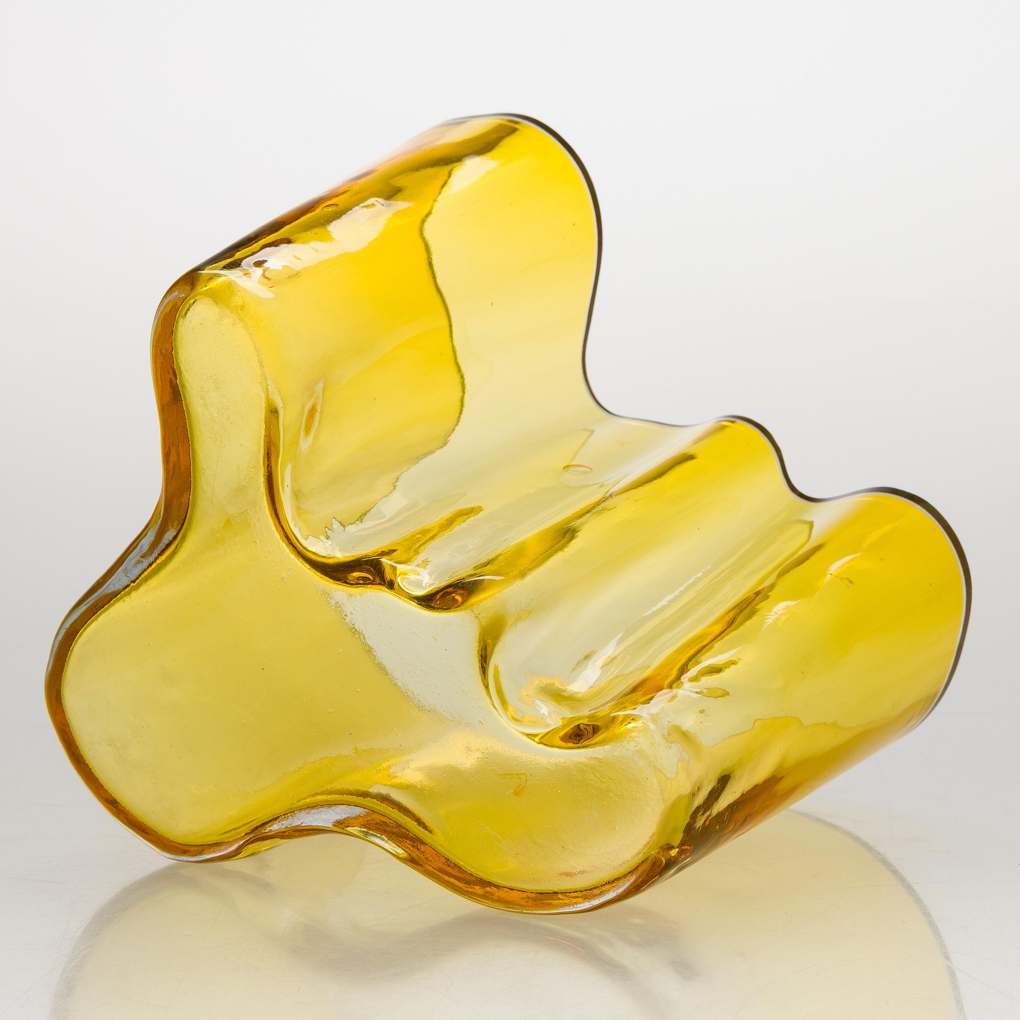 Alvar Aalto, vas, modell 9750, Iittala Glasbruk ca 1950-1953.