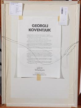 KOVENTJUK, GEORGIJ, olja på pannå, monogramsign.