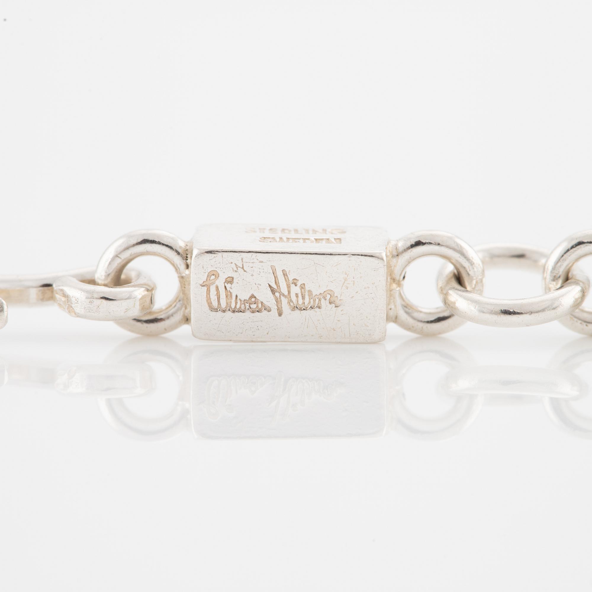 a bracelet, sterling silver, Lund 1968.