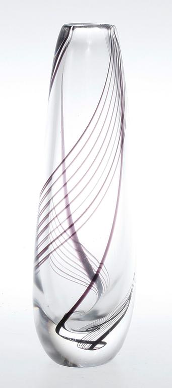 VAS, glas, Vicke Lindstrand, Kosta, 1950/60-tal.