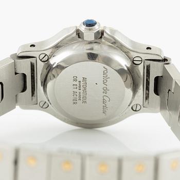 Cartier, Santos Ronde, wristwatch, 24 mm.