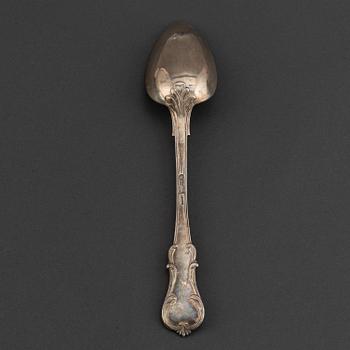 Alexander Kordes, ragusked, silver, St Petersburg 1856.