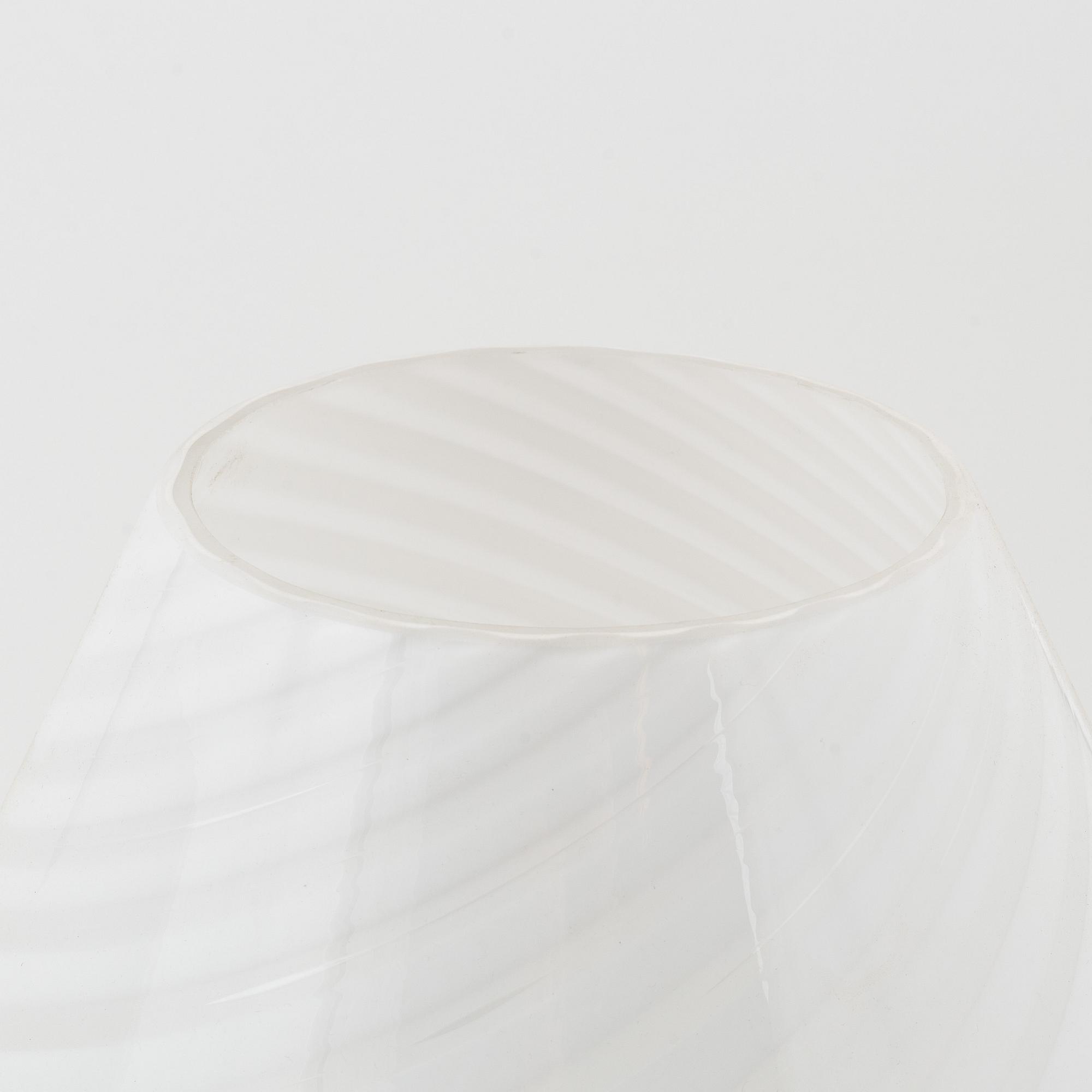 A pair of glass table lamps, Murano, Italy 1970/80's.