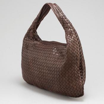BOTTEGA VENETA, a brown leather Hobo bag.