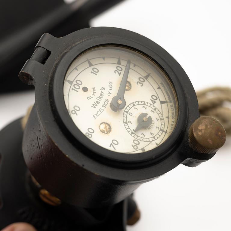 Släplogg "Excelsior IV". 1900-talets mitt.