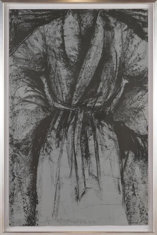 Jim Dine, "A Grey Version of the Robe".