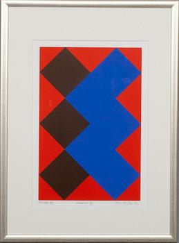PAUL OSIPOW, serigrafi, numrerad Tait.vedos (konstnärens avdrag) 10/15, signerad och daterad -90.
