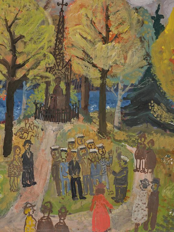Olle Olsson-Hagalund, "Sångare i Haga".