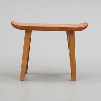 a pine bench from the second half of the 20th century.