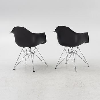 Charles and Ray Eames, chairs, 6 pcs, "Plastic Chair DAR", Vitra 2011.