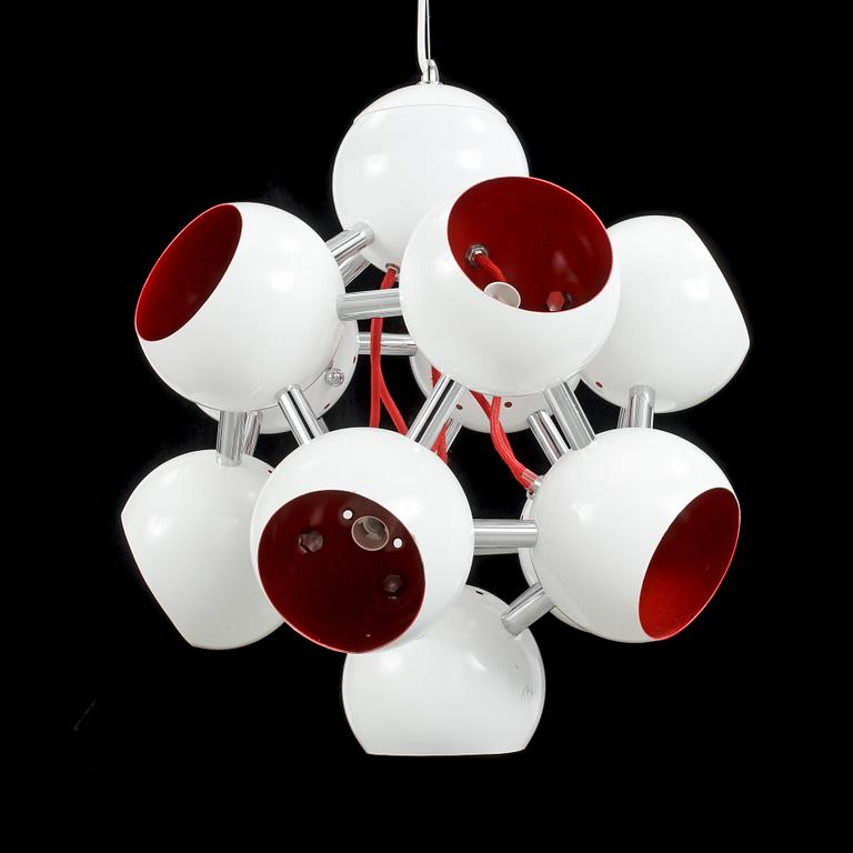 TAKLAMPA, "Spazio", Rydéns, 2000-tal. Höjd 53 cm.