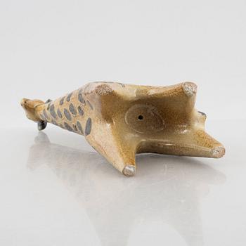 Lisa Larson, a 'Giraff' stoneware figurine, from the series 'Stora Zoo', Gustavsberg.