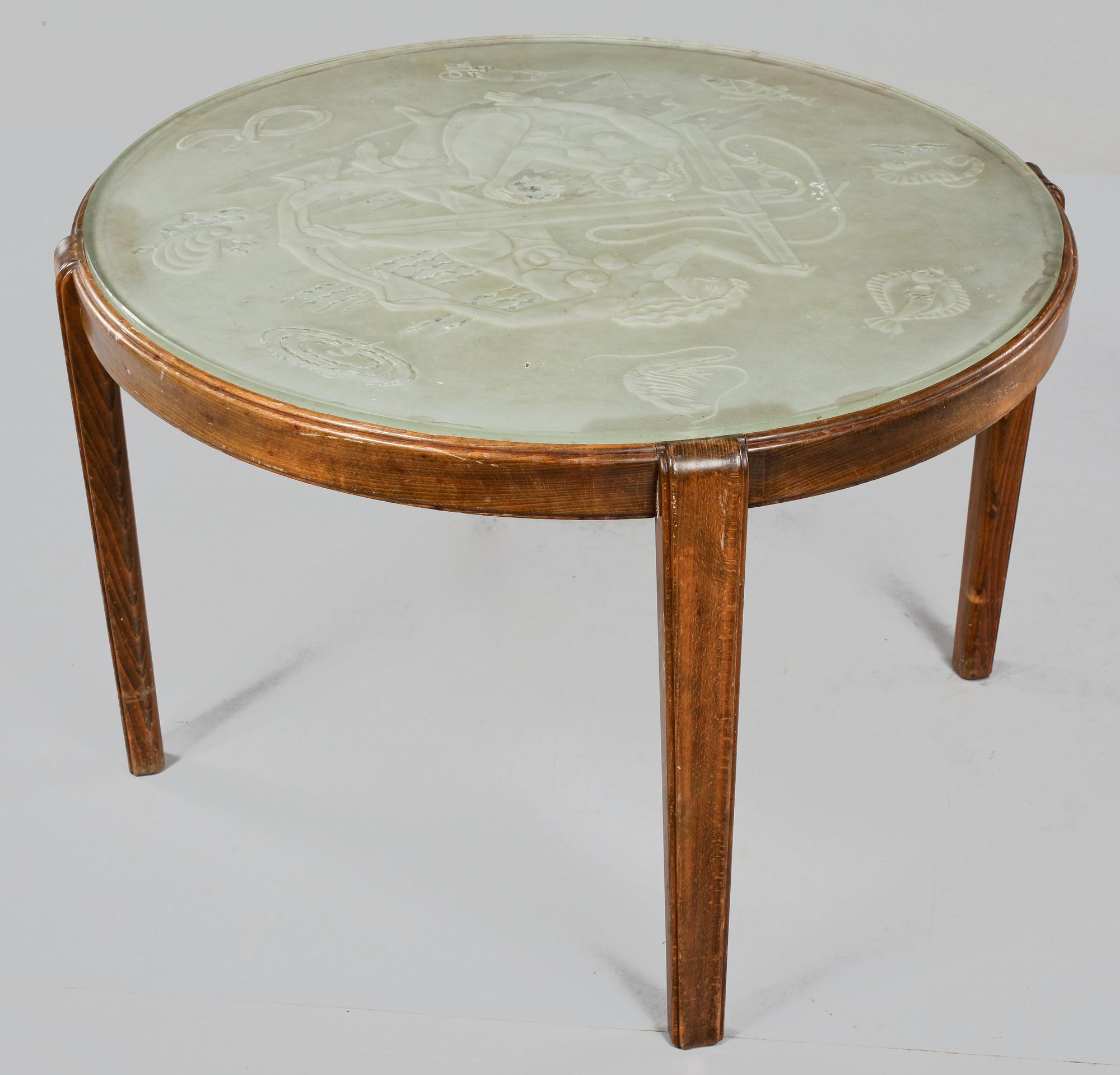 SALONGSBORD, Glössner, 1930/1940-tal.