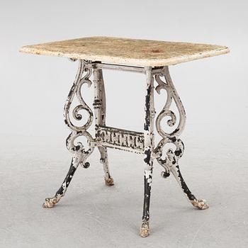 Trädgårdsbord, 1900-talets första hälft.