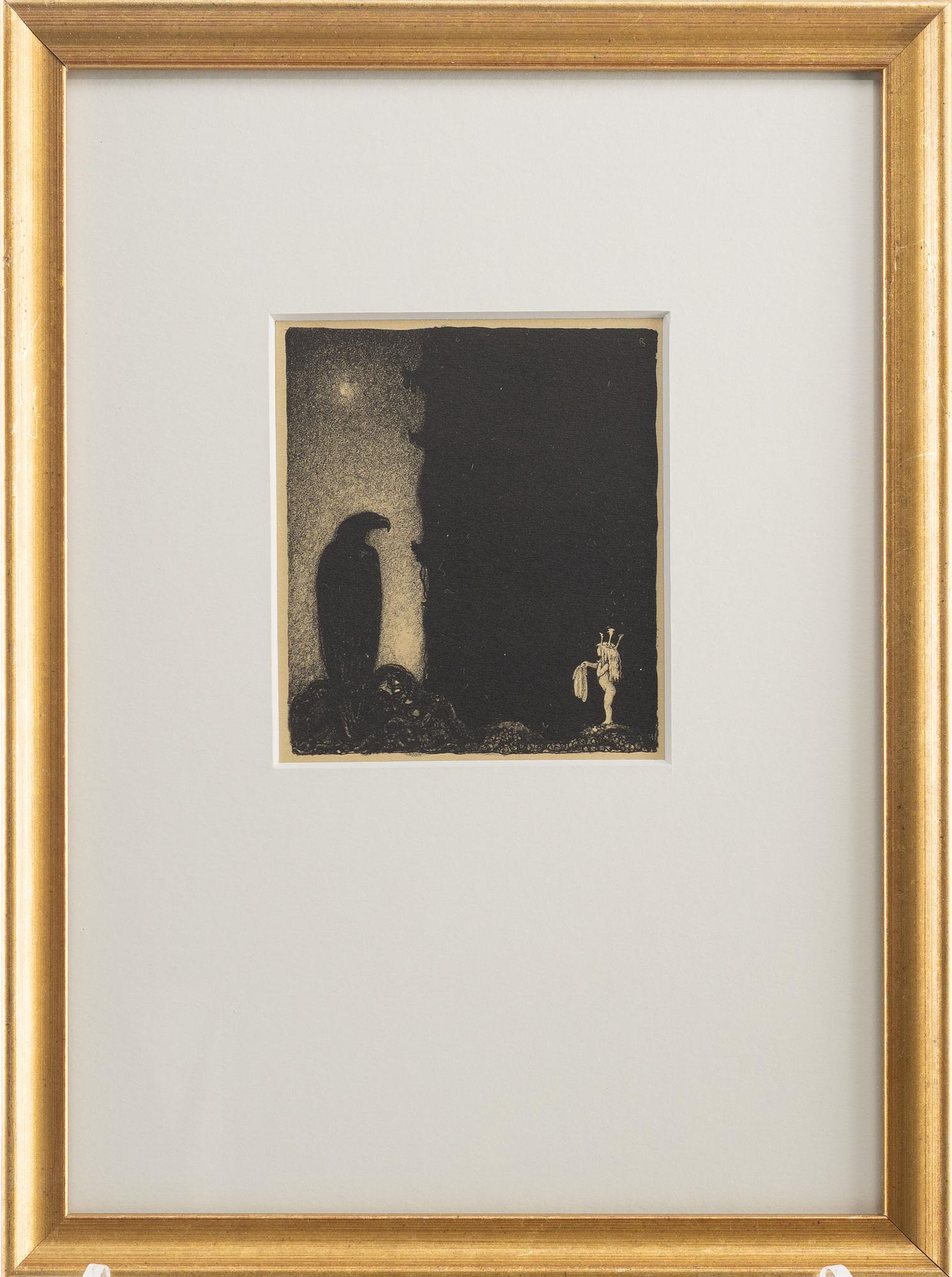 John Bauer, "Här har du allt, som återstår av mina kläder".