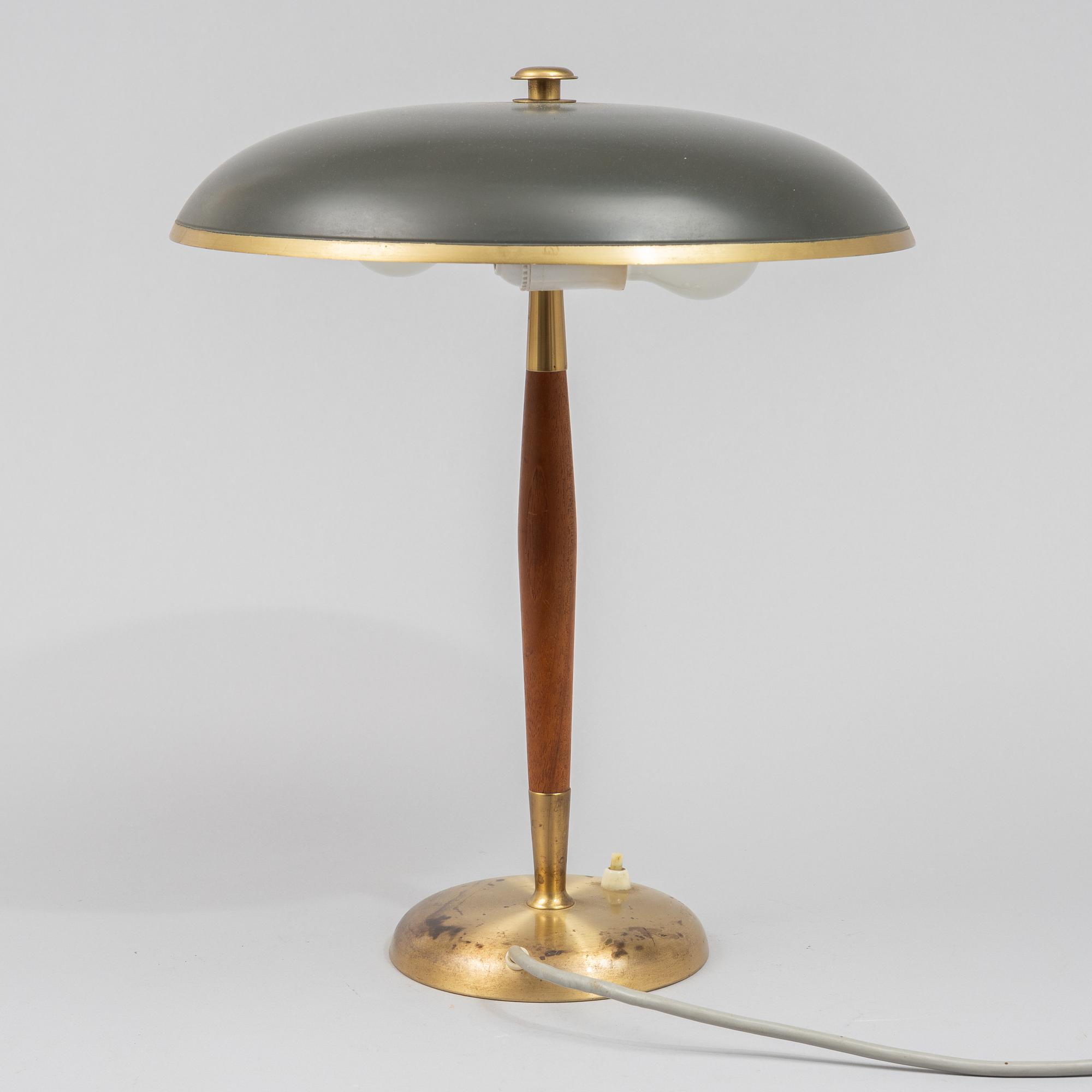 Skrivbordslampa, model B 8453, Boréns, omkring 1930.