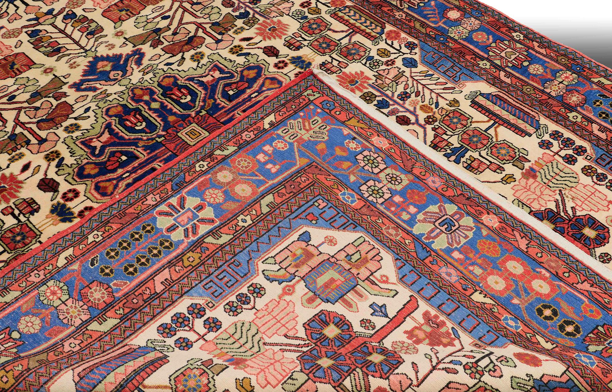 A carpet, Nahawand, ca 295 x 205 cm.