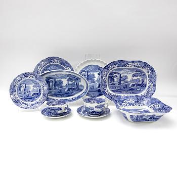 Food and coffee service, 40 pieces, Spode Italian, England.